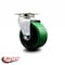Service Caster 4 Inch Green Poly on Cast Iron Wheel Swivel Caster with Ball Bearing SCC SCC-20S420-PUB-GB - alternate 5